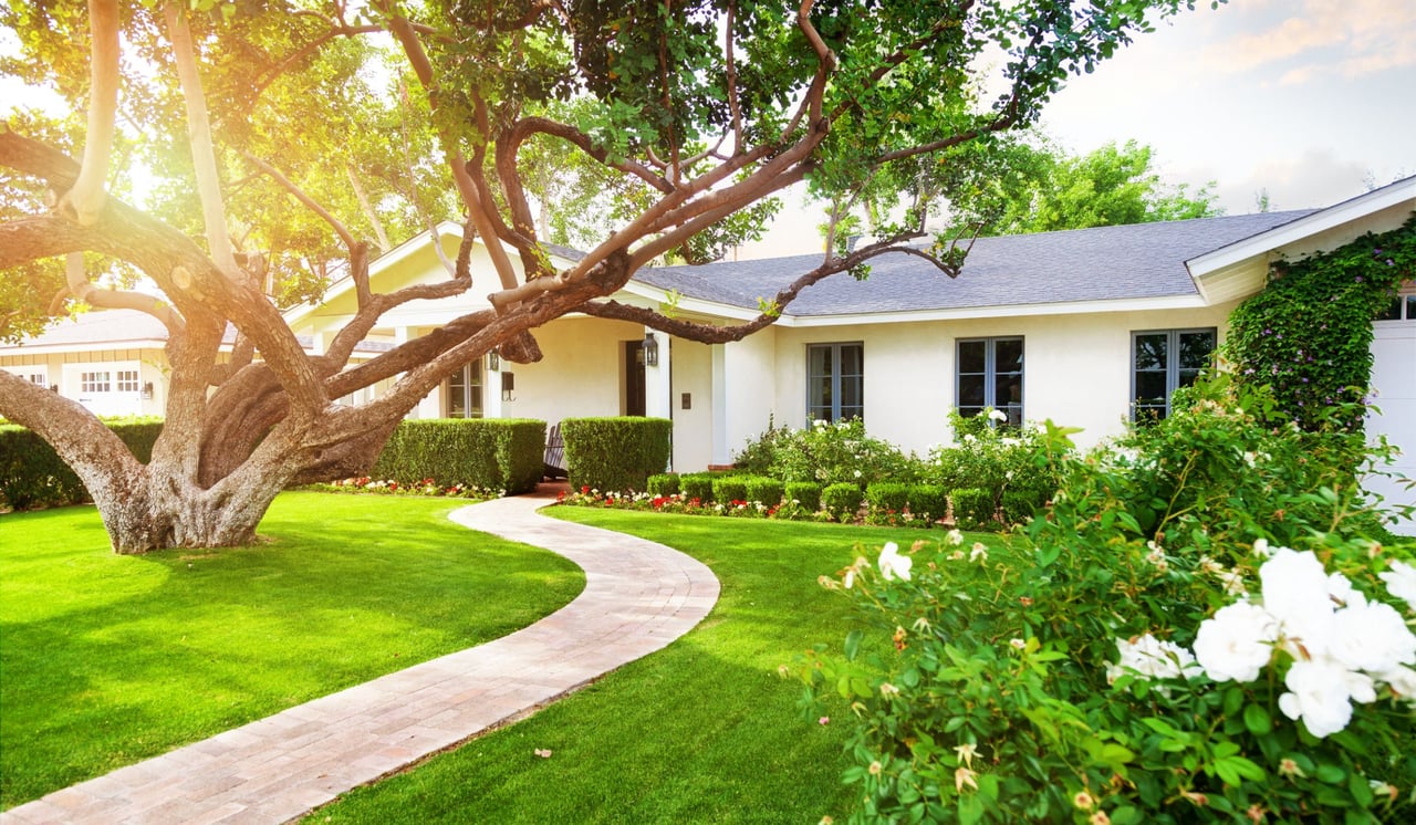 Well-maintained home with landscaped yard in Tri-Cities Washington representing buying and selling a house at the same time