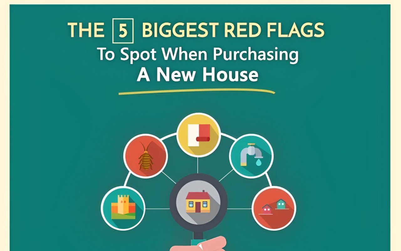 The 5 Biggest Red Flags To Spot When Purchasing A New House