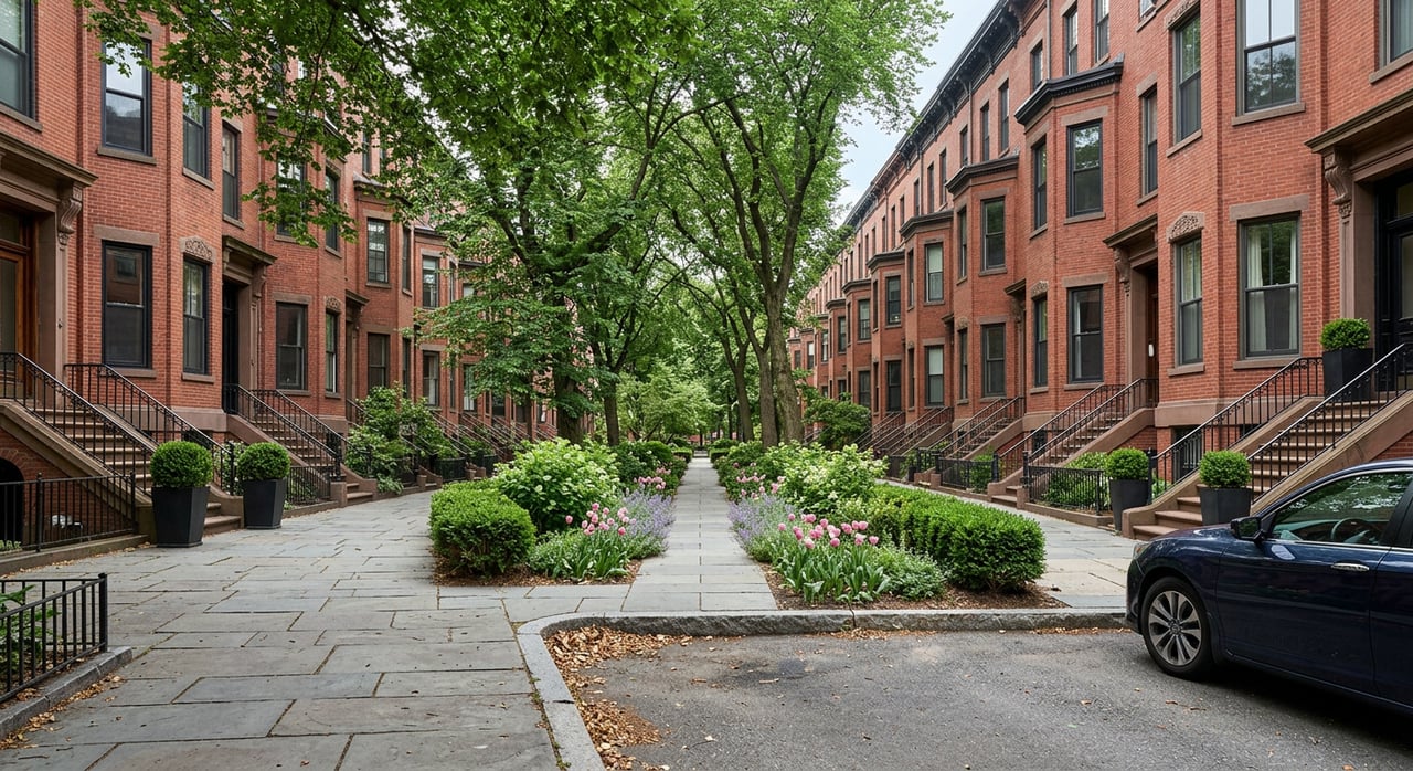 Back Bay Living: Comparing River And Garden Blocks