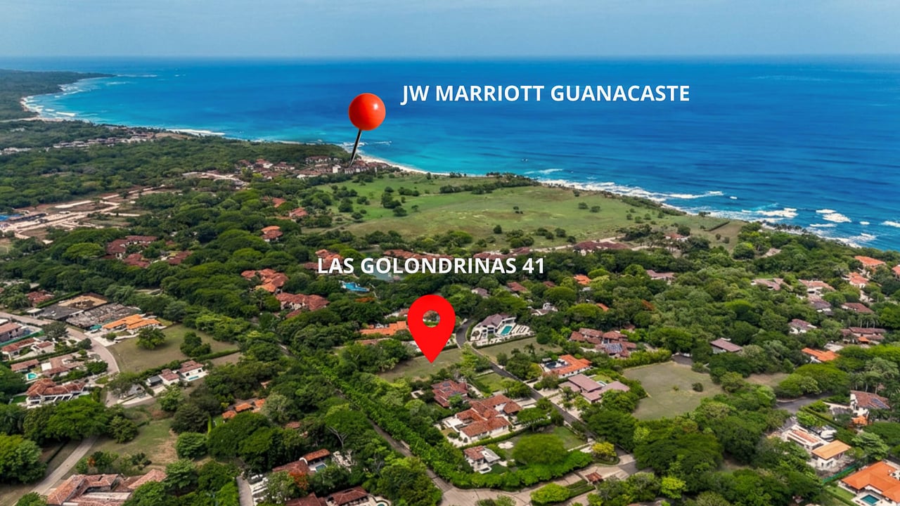 Lot #41 Las Golondrinas | 3,402 m² Buildable Lot Near Playa Bonita