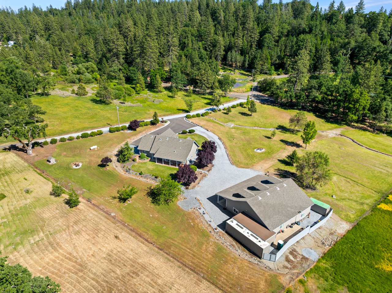 Custom Built Home on 4 Flat Acres in the Heart of Pleasant Valley – A Car Enthusiast's Dream!
