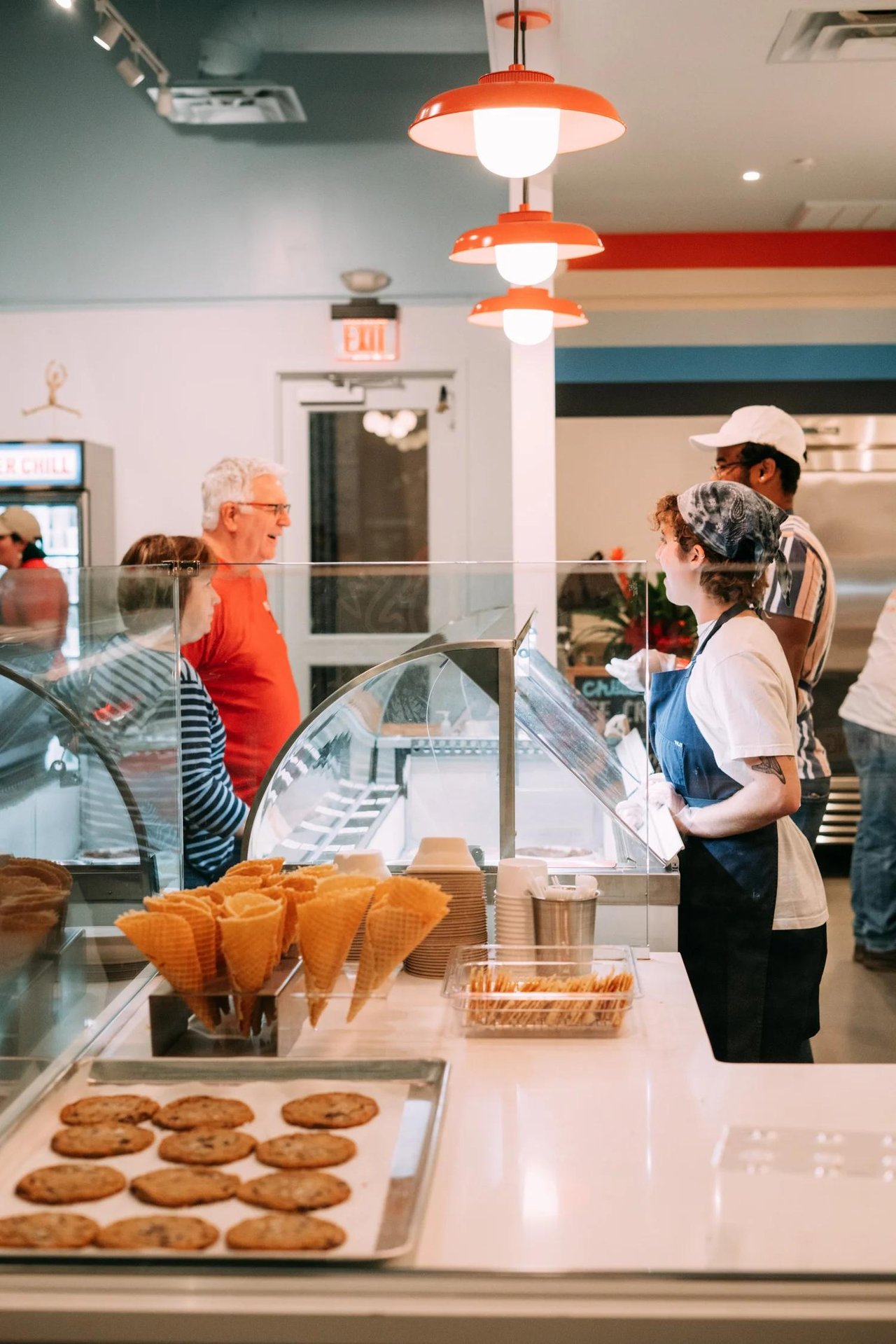 Handcrafted ice cream served at Chill Bros. Scoop Shop in Tampa