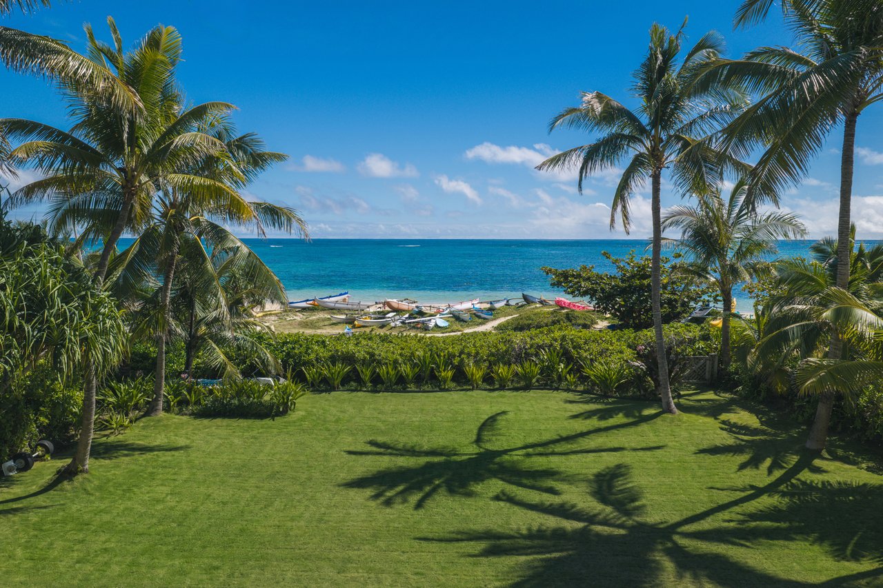 Lanikai Estate With Direct Beach Access