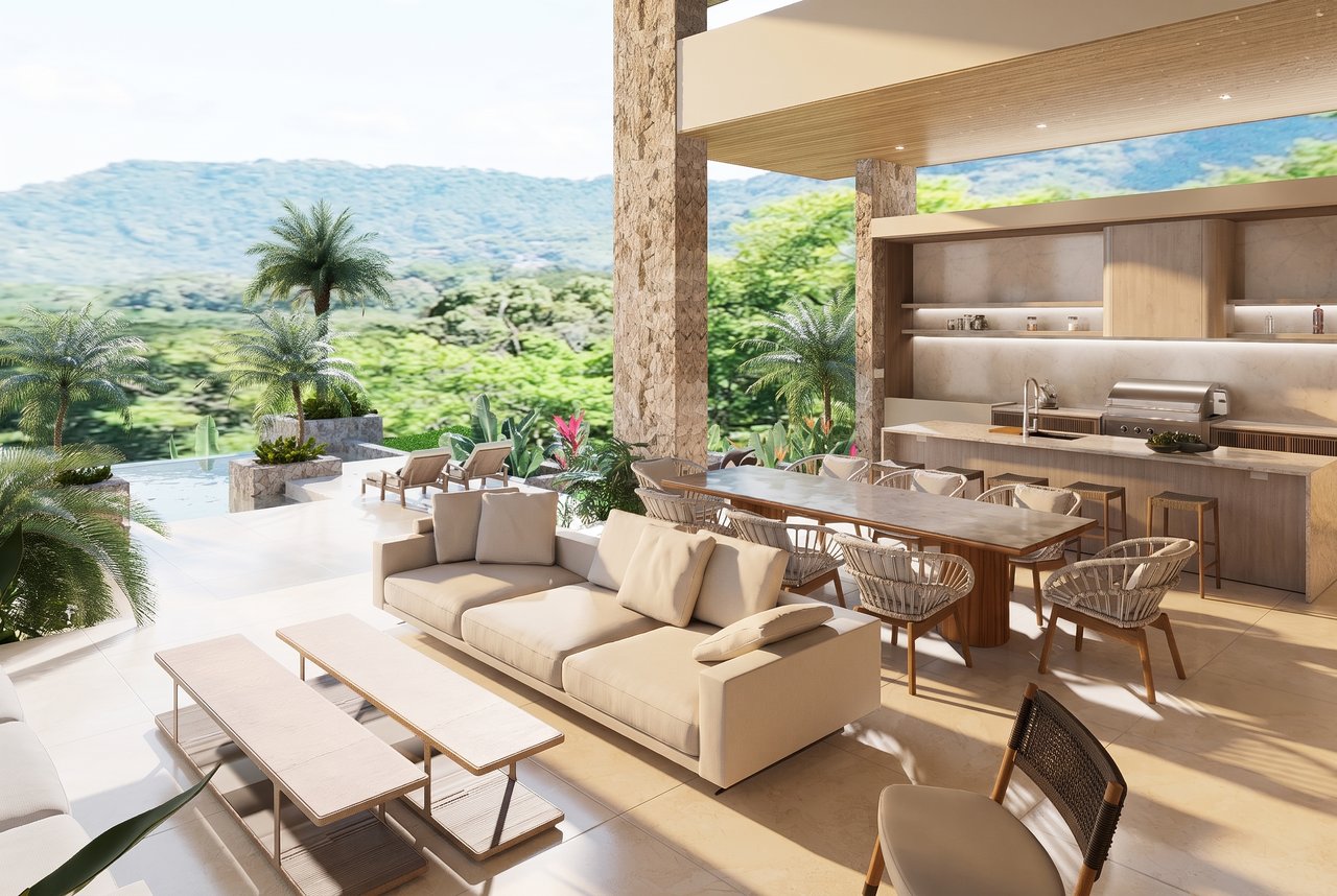Villa Akari | Contemporary Golf Course Home in Reserva Conchal