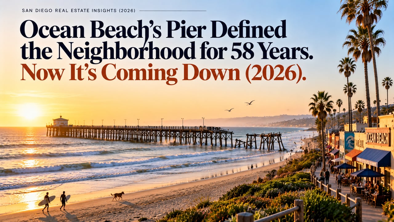 Ocean Beach’s Pier Defined the Neighborhood for 58 Years. Now It’s Coming Down (2026).