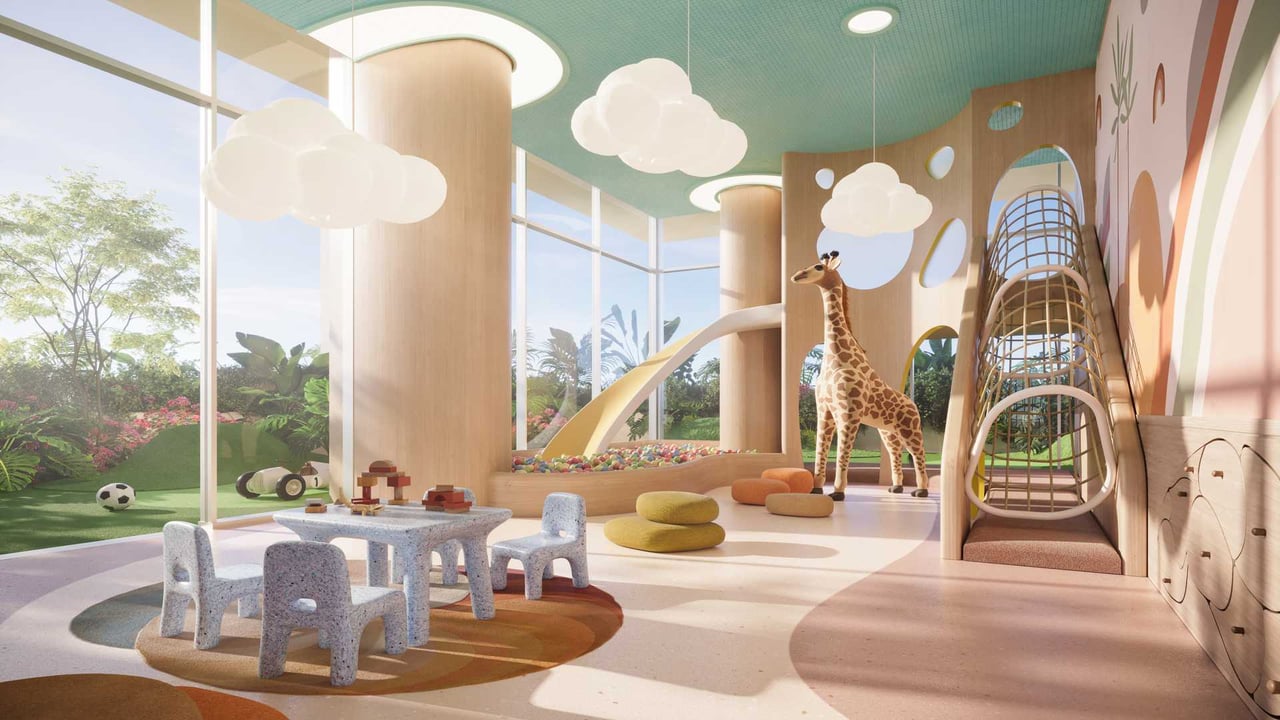 Shell Bay children's playroom 