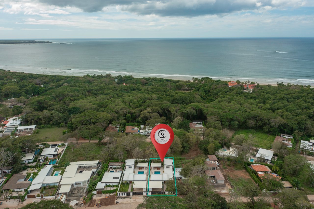 Casa Guacamaya Roja Lot B20 | Elegant 4-Bedroom Home with Pool & Outdoor Kitchen, Steps from Playa Grande Beach, Costa Rica