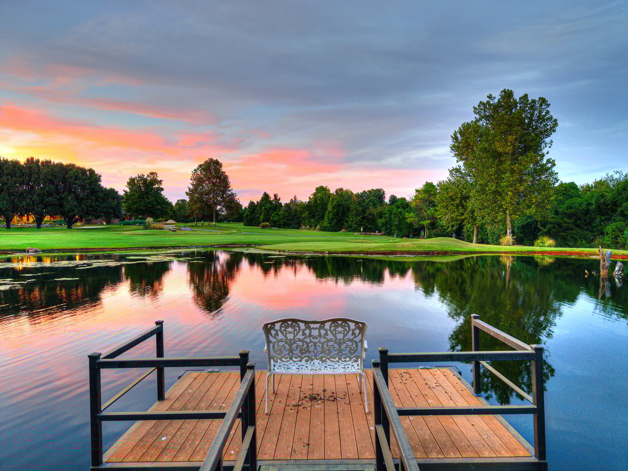 Private 18-Hole Golf Course Estate with Pickleball Court – A Once-in-a-Lifetime Opportunity in Edmond, Oklahoma - Wyatt Poindexter - The Agency OKC 