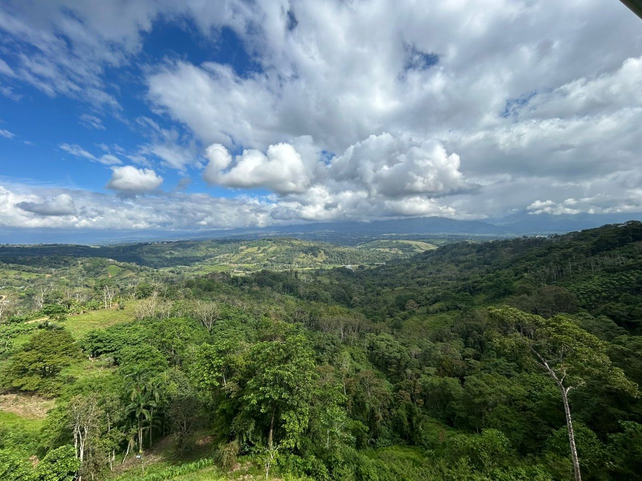 10-Acre Waterfall Farm with Amazing Valley and River View in San Isidro.