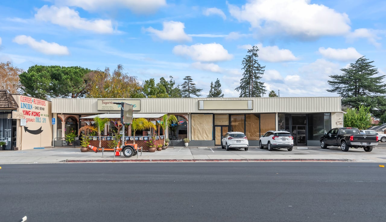 5,520 SF Retail Strip Center in Willow Glen For Sale