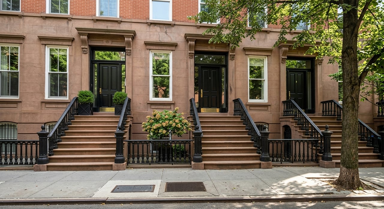 Life On A Classic Brooklyn Brownstone Block