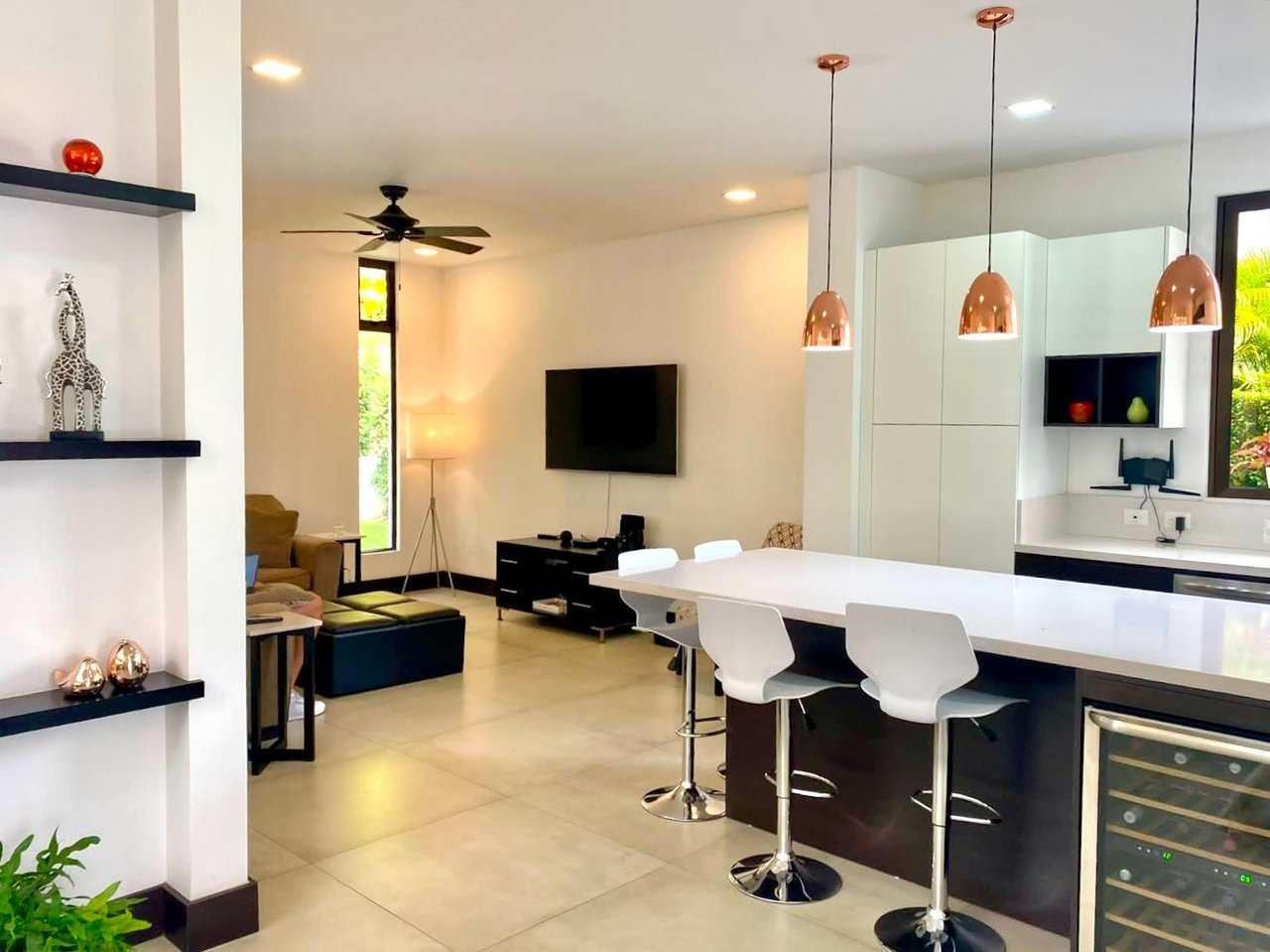 Contemporary Solar Smart Home, Santa Ana, San Jose