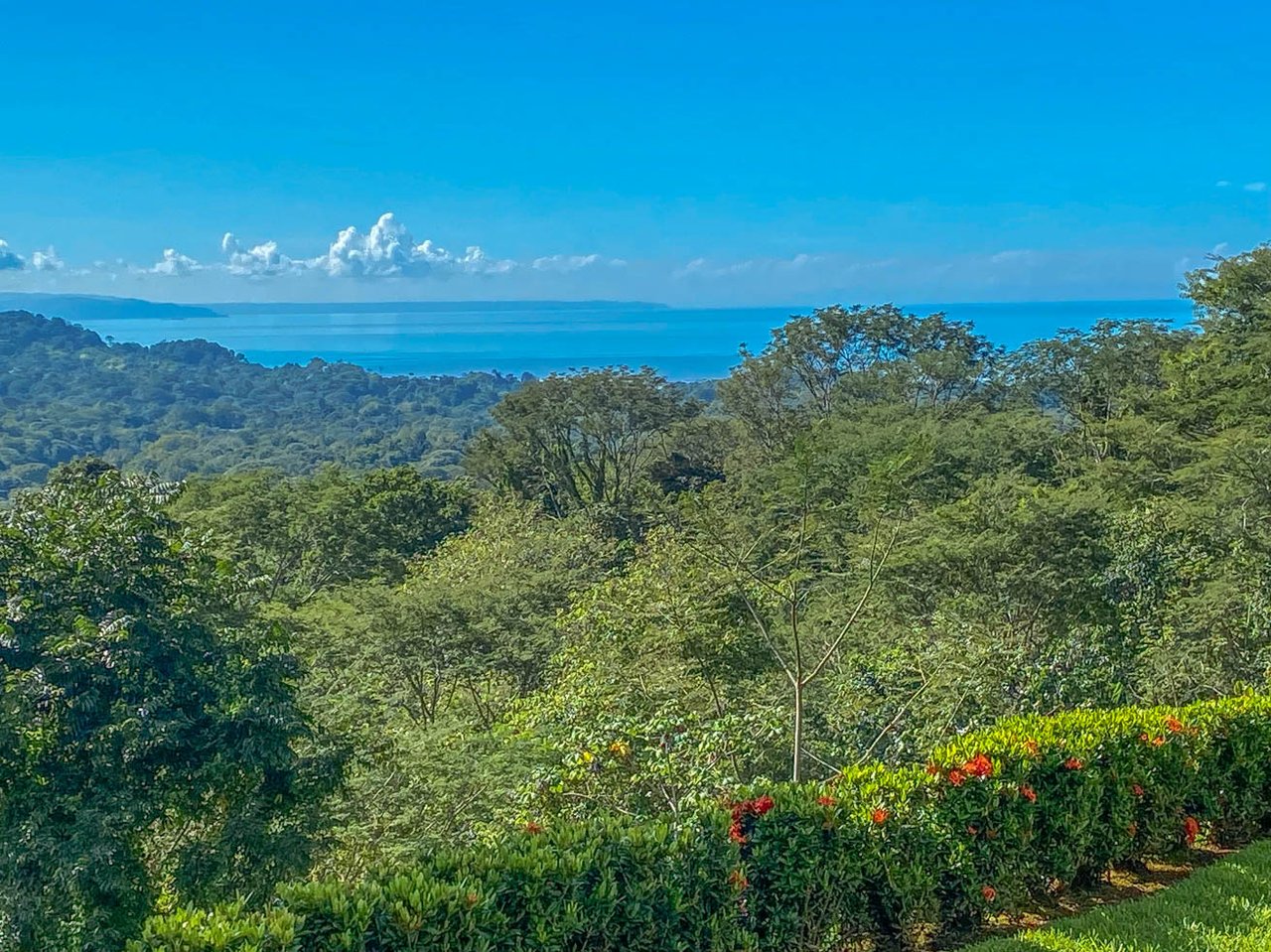 Private 2-Bed Hacienda with Ocean & Mountain Views, Pool & Development Potential in Ojochal