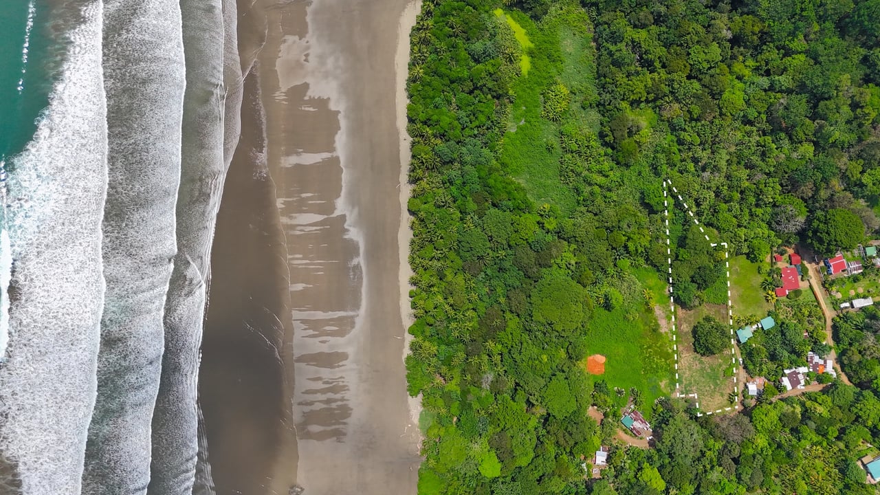 Premier titled land steps away from the beach