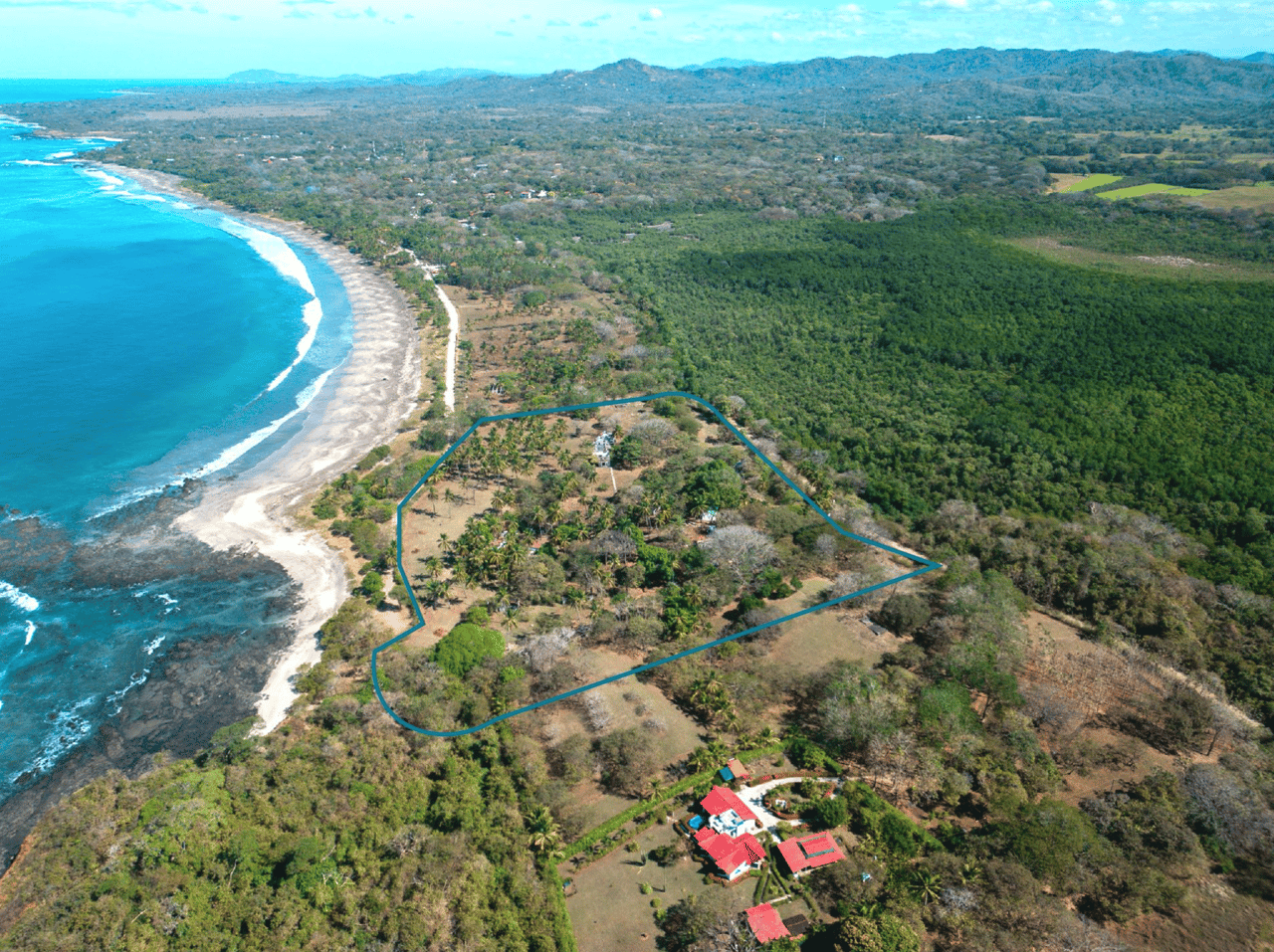 Exclusive 13 Acre Titled Beachfront Estate - Playa Junquillal