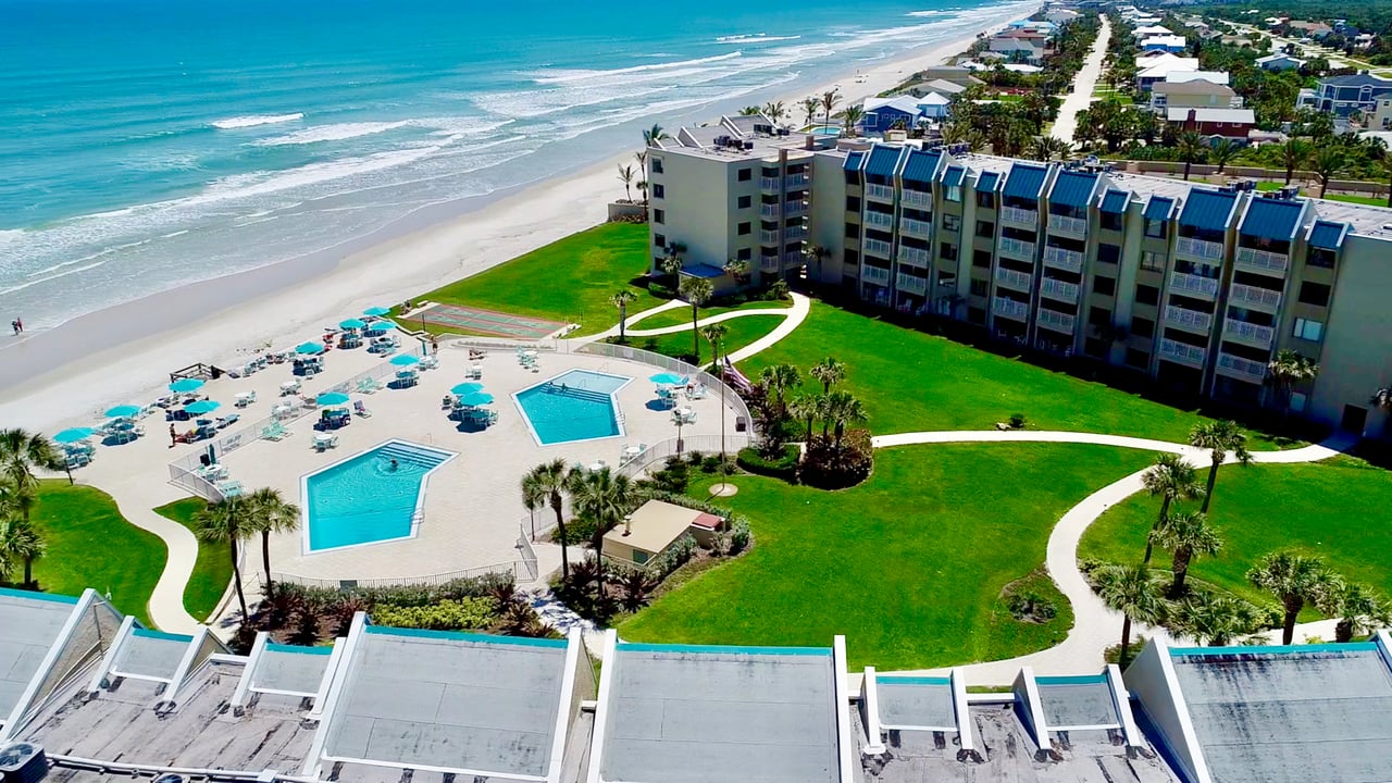 Oceanfront Furnished Condo in New Smyrna Beach