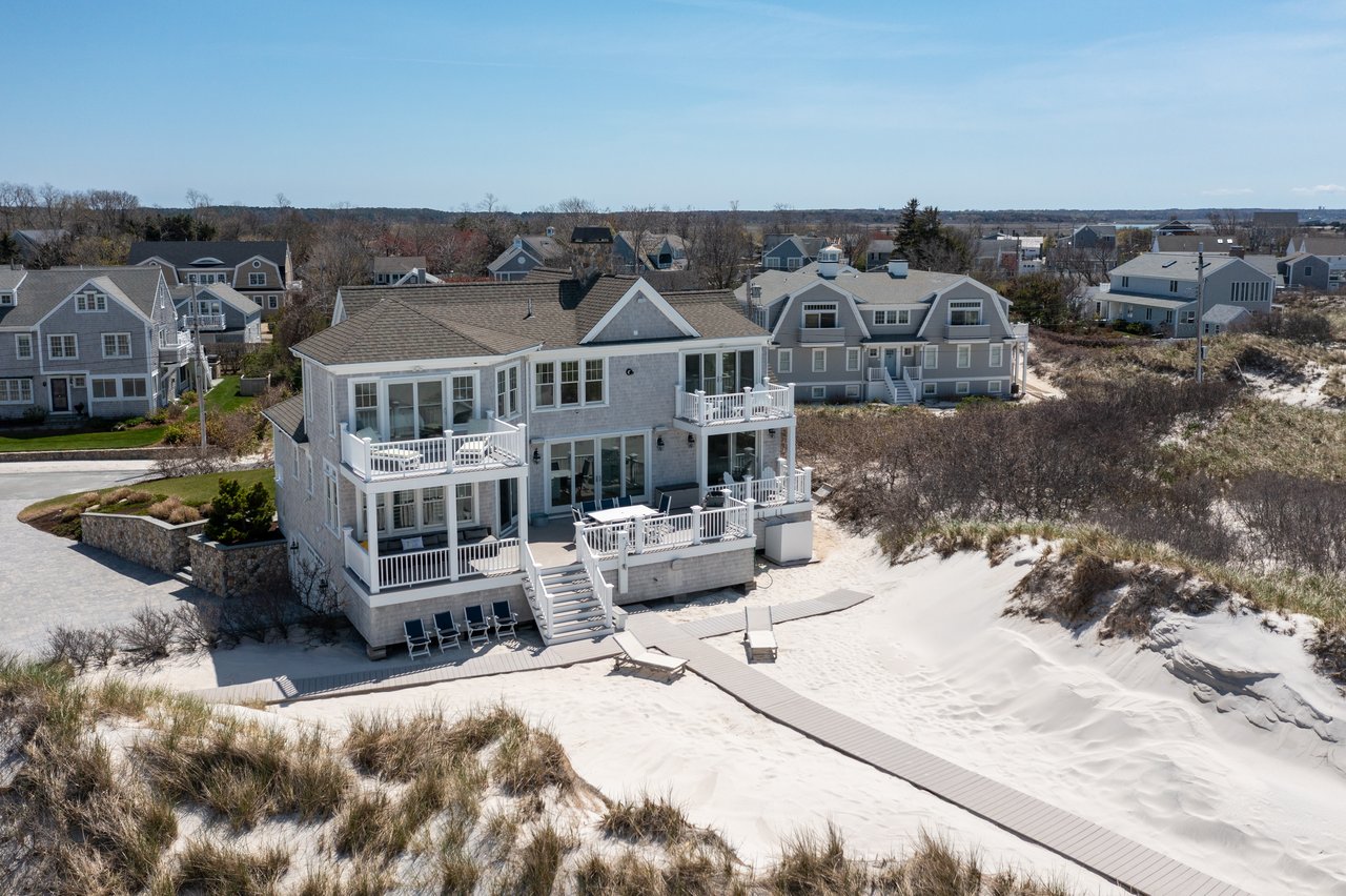 Private Beachfront Residence on Cape Cod Bay