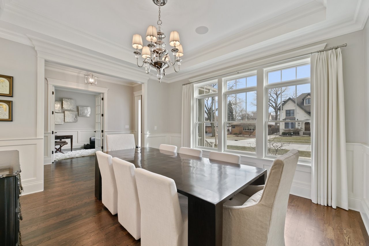 charming home in the coveted Old Town area of Western Springs is spectacular