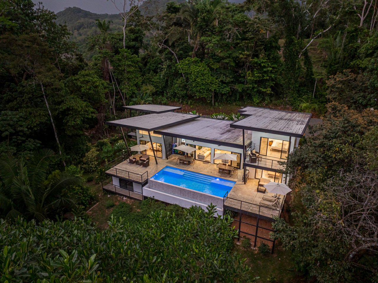 Luxury Ocean View Home in Paradise Breezes – A Private Retreat Near Dominical