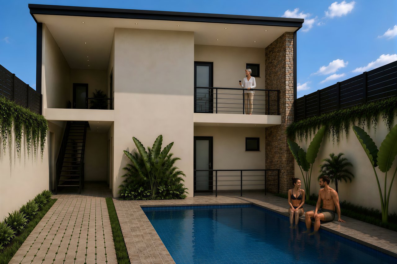 912 Flats | 6-Unit Boutique Building Near Playas del Coco, Guanacaste, Costa Rica