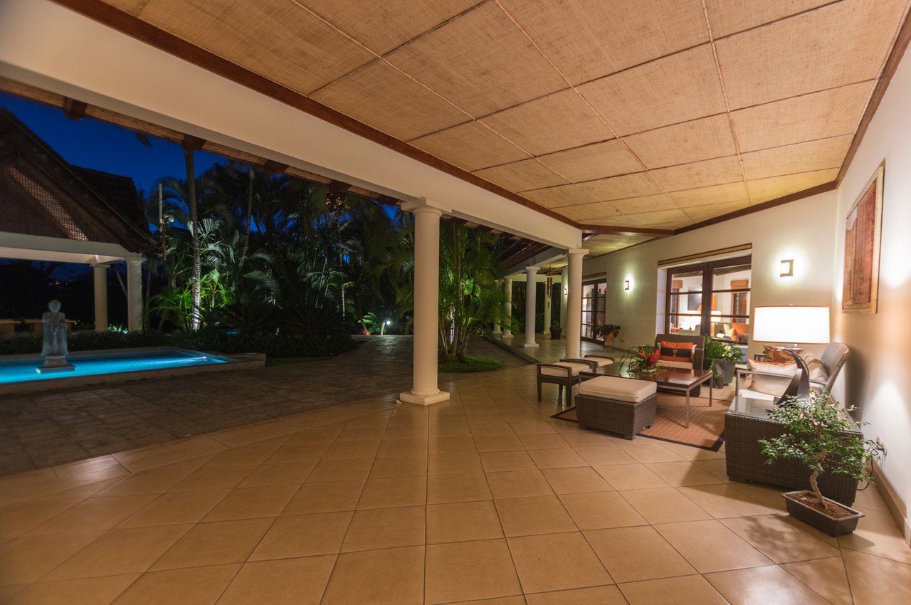 Large Farm With Balinese Style Mansion