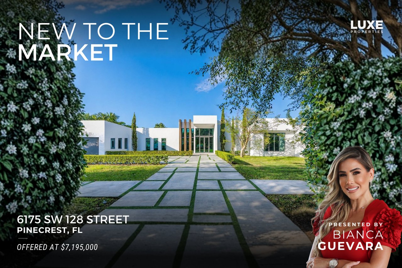 New To The Market: 6175 SW 128 Street, Pinecrest, Fl | Miami Home For Sale