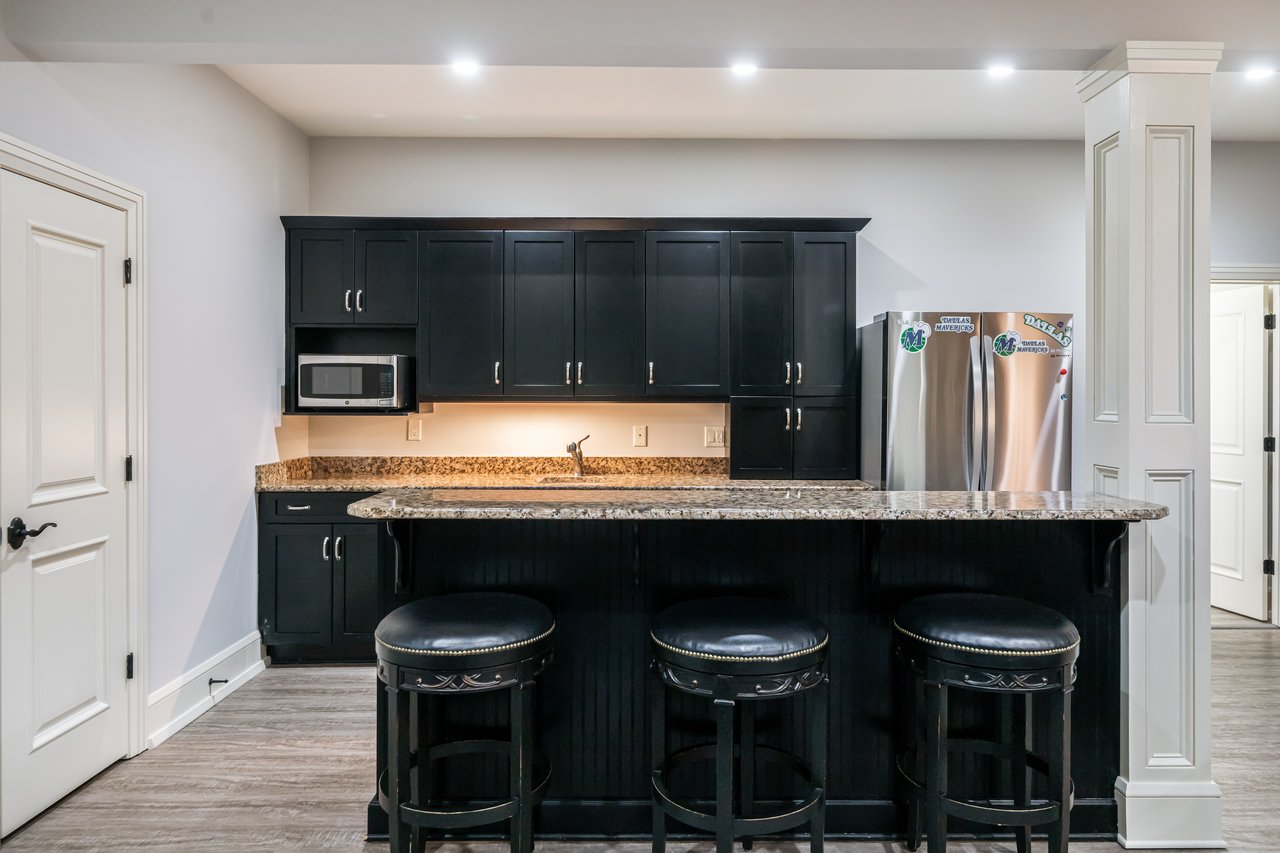 basement kitchen