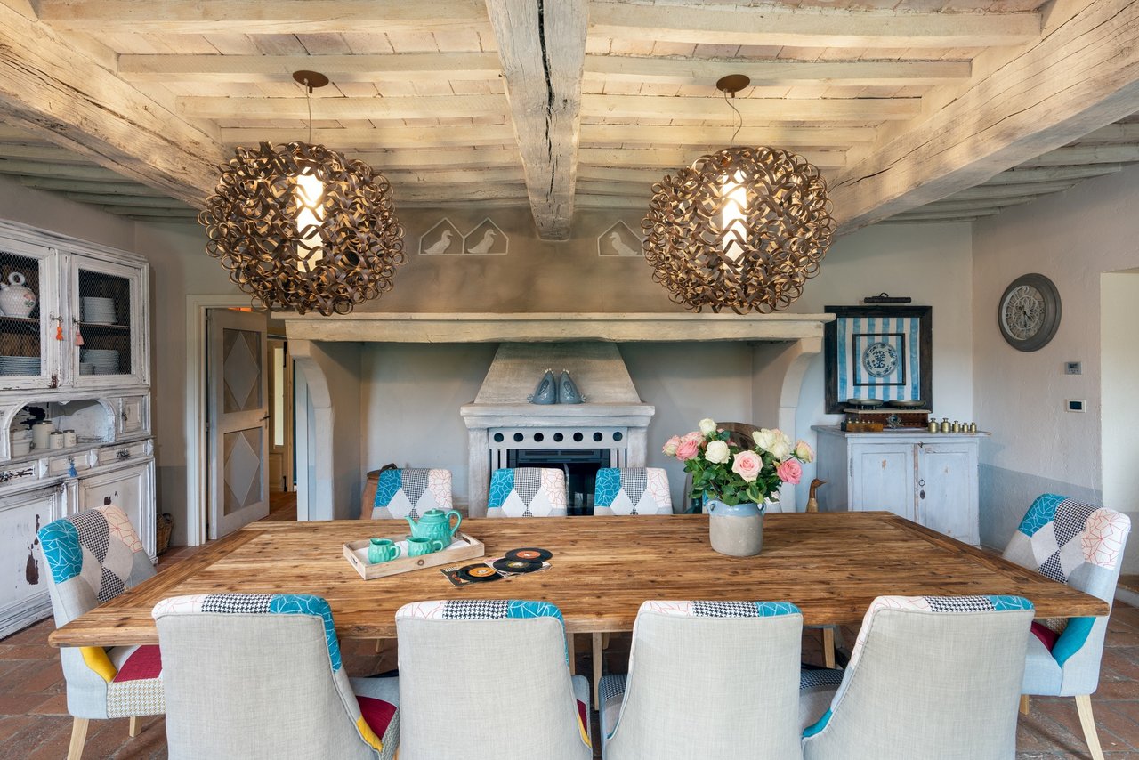 Renovated 18th Century Tuscan Home With Beautiful Hill Views