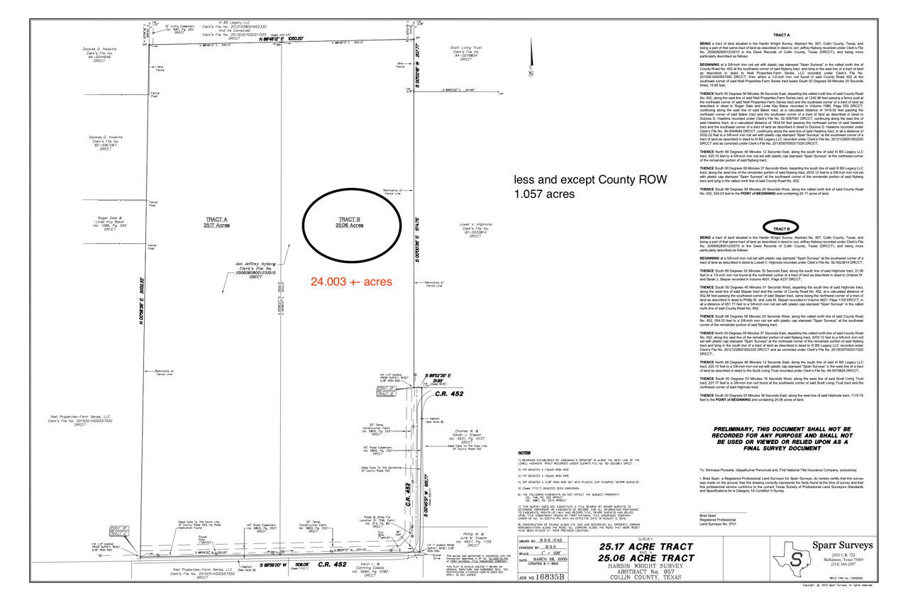 24.003 Acres @ CR 452