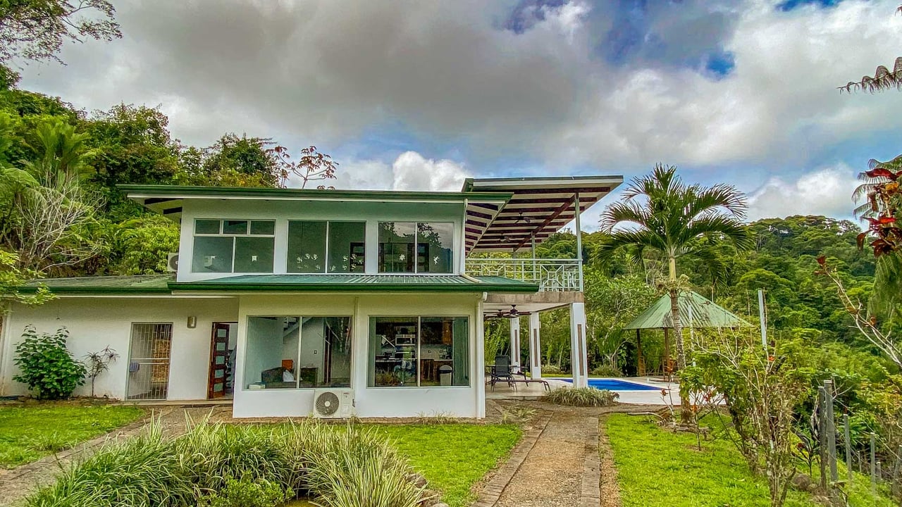 3-Bed Ocean View Home Near Ojochal, Costa Rica | 2.75 Acre Jungle Property