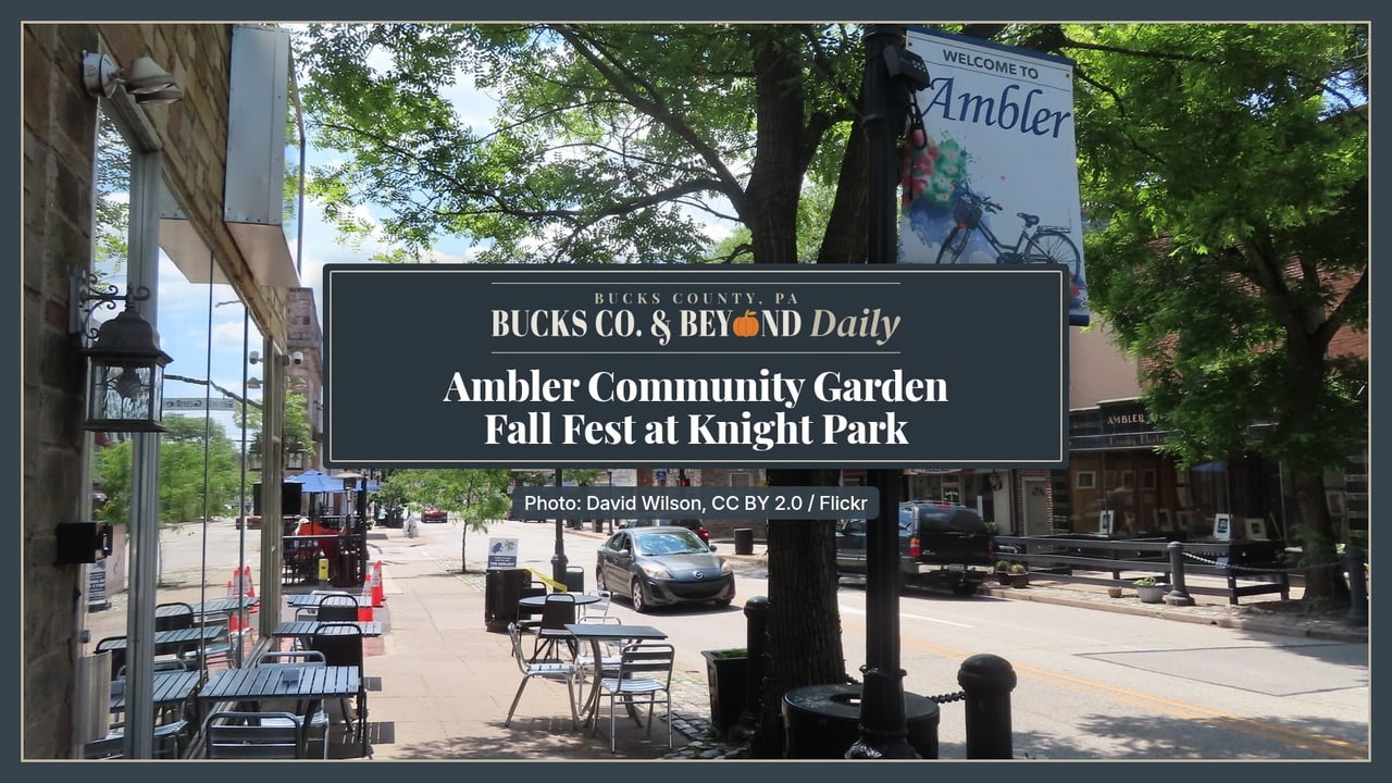 Ambler Community Garden's Fall Fest Returns to Knight Park