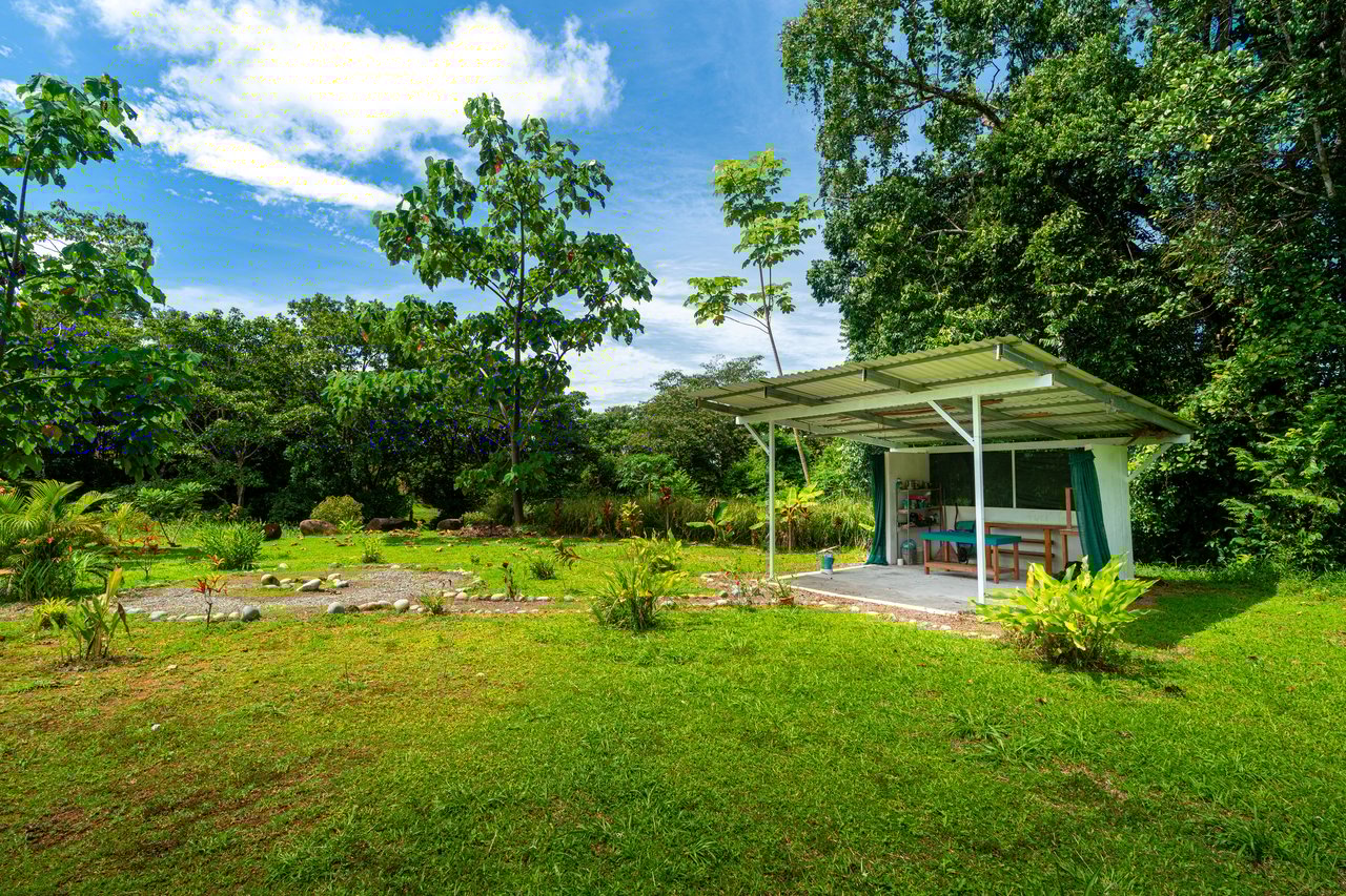 Plant Your Roots at Tierra Bendita! 2.5 Acres, River Frontage, 2 Bedroom Home, Private, Easy Access!