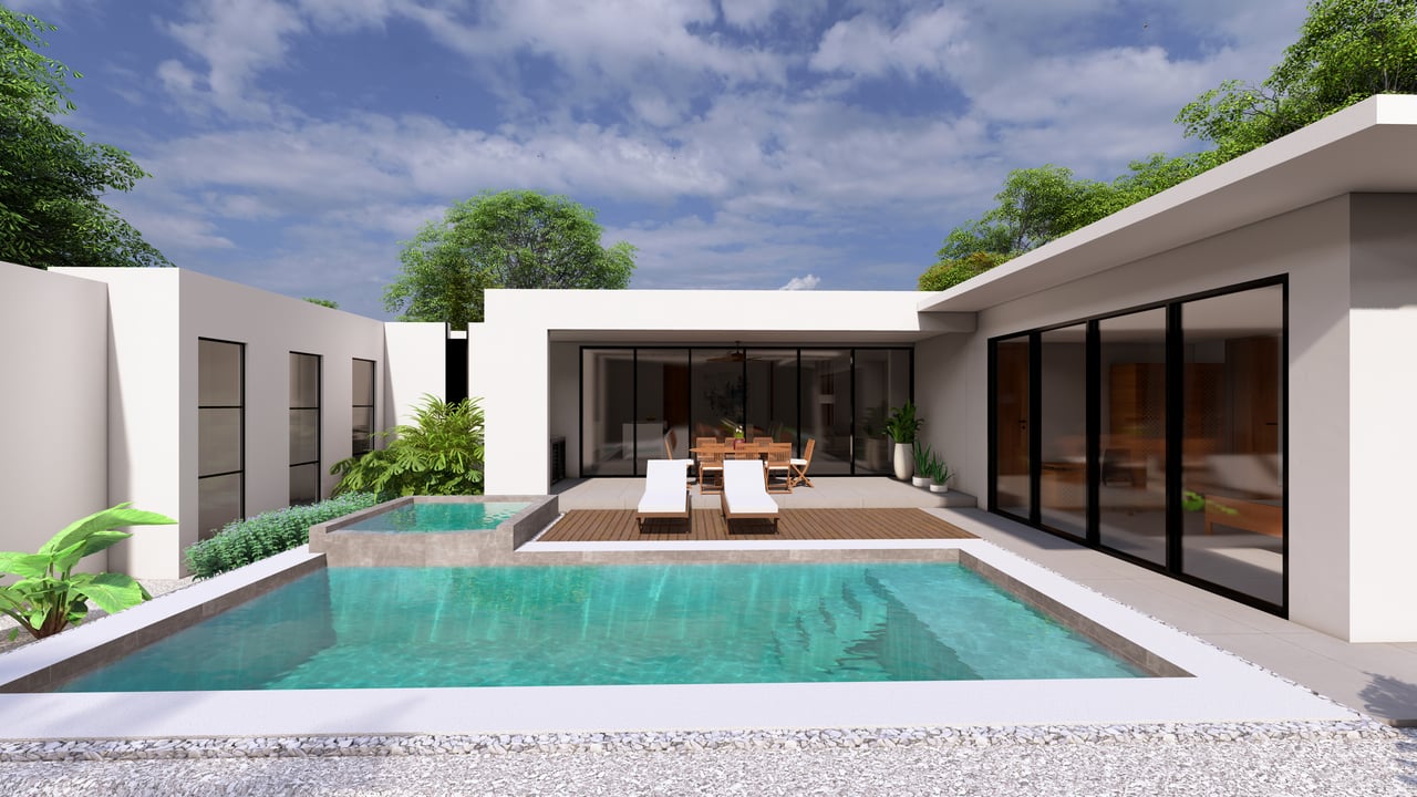 Numandi | 4-Bedroom Single-Story Residence with Private Pool – Playa Avellanas