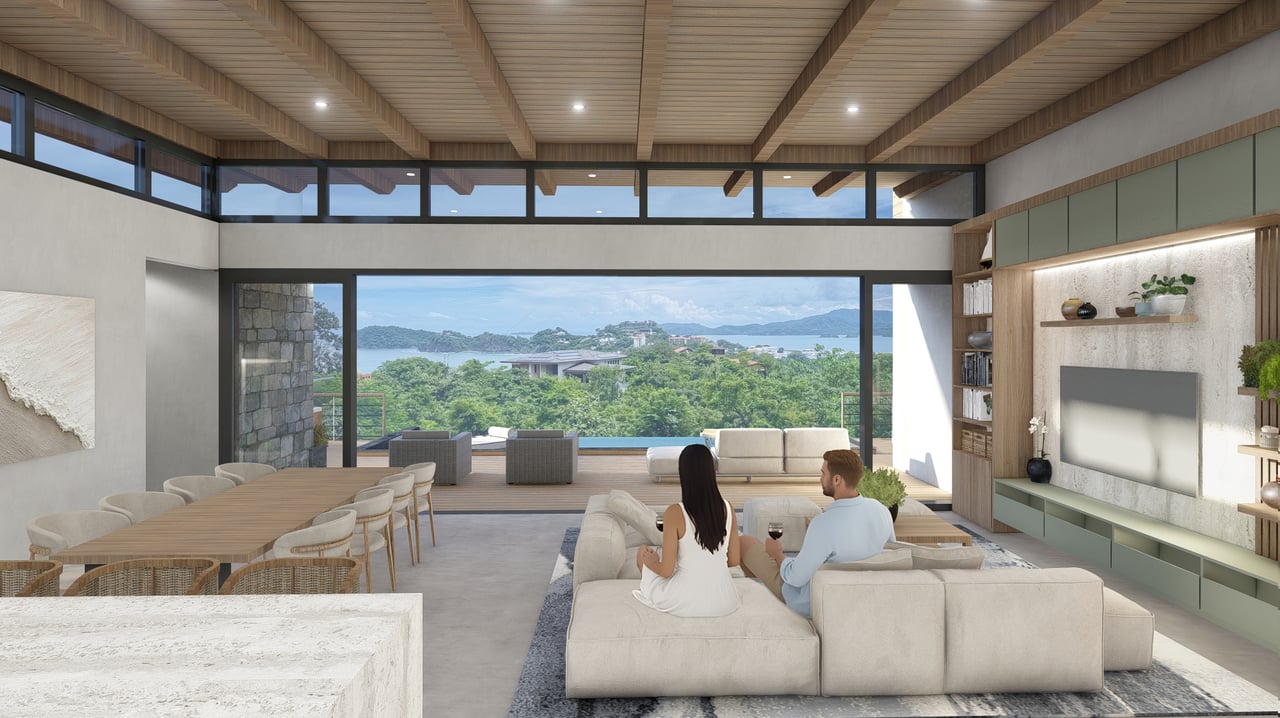 Villa Escondida - 6 Master Suite Ocean-View Home - Playa Flamingo