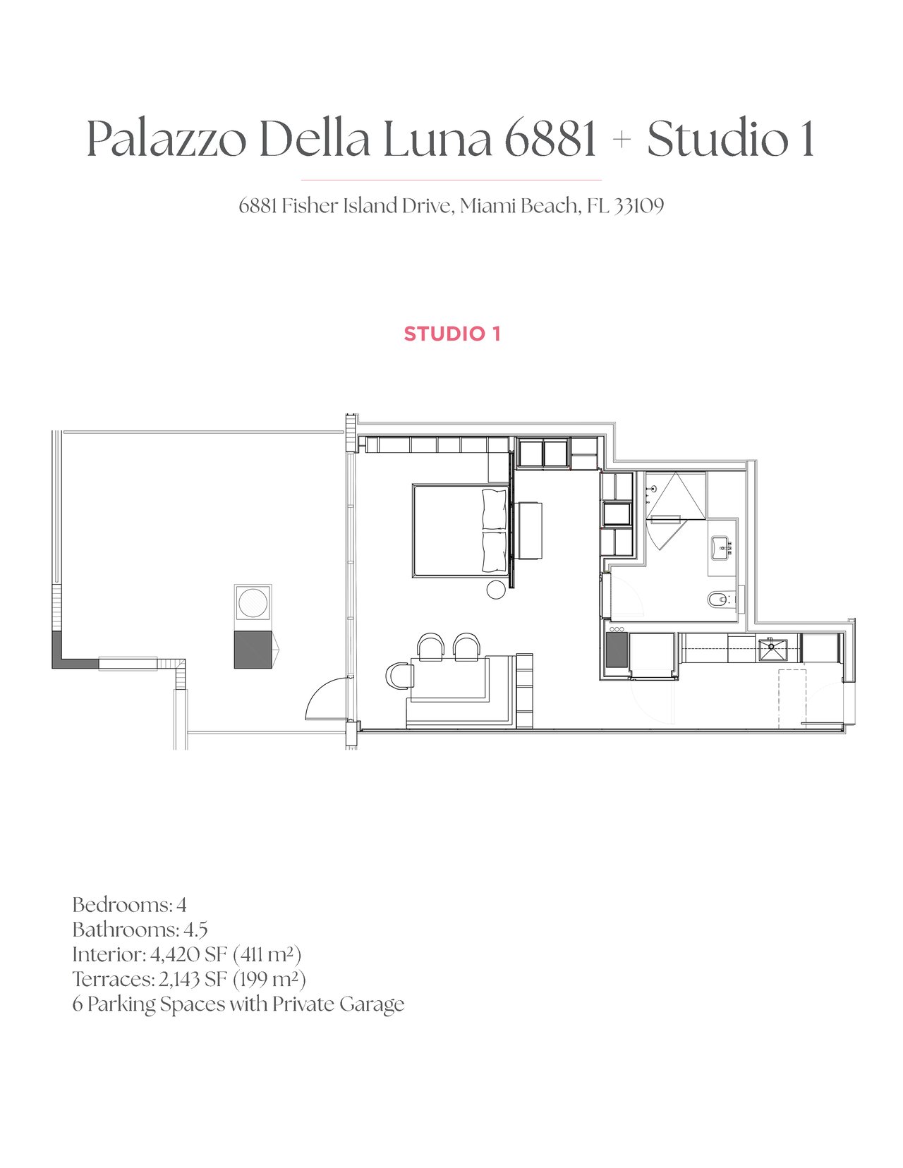 Palazzo Della Luna 6881 + Studio 1