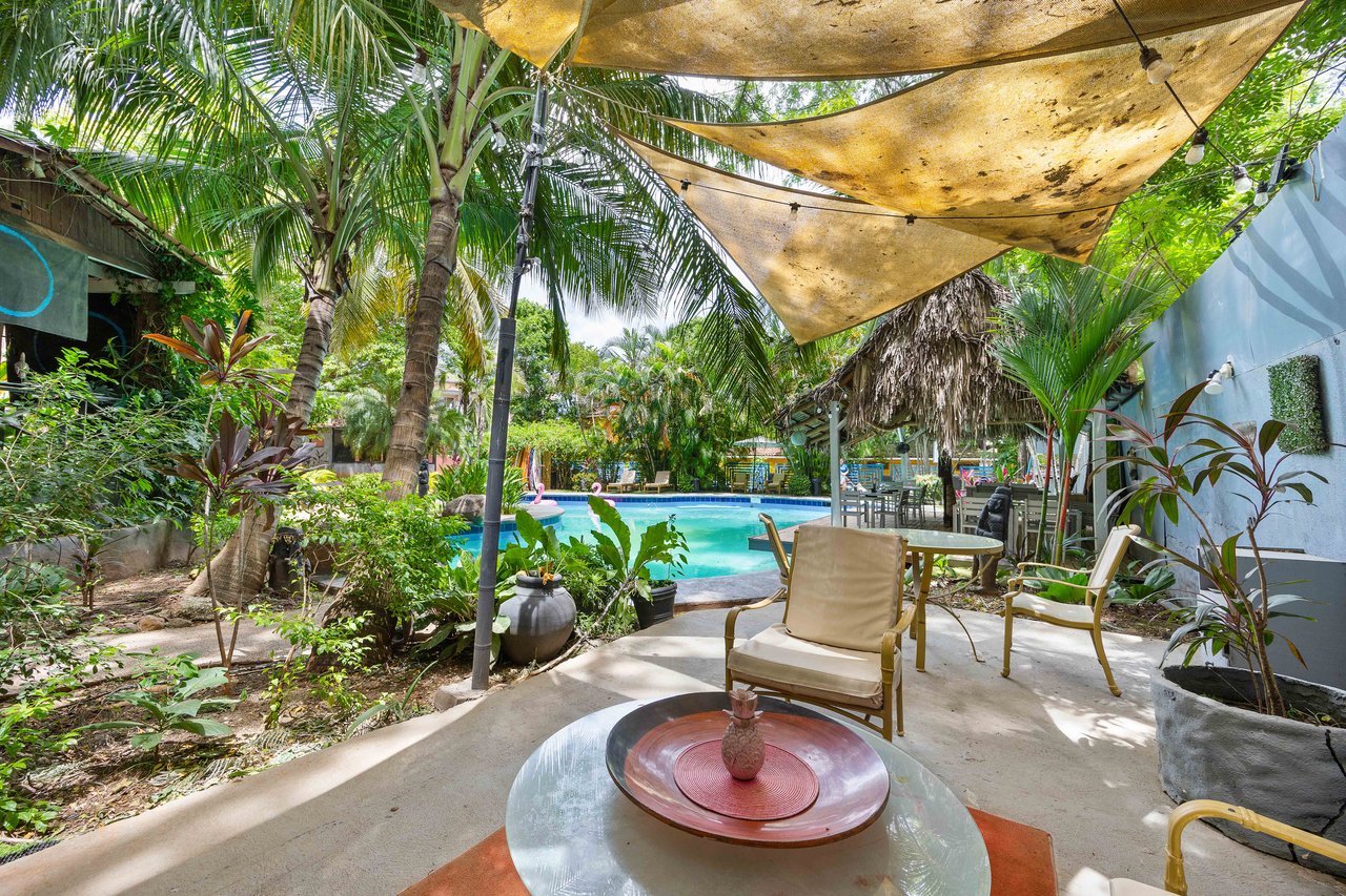 Tamarindo Boutique Hotel 175m from the Beach | Bohemian Oasis & Turnkey Income Opportunity in Costa Rica