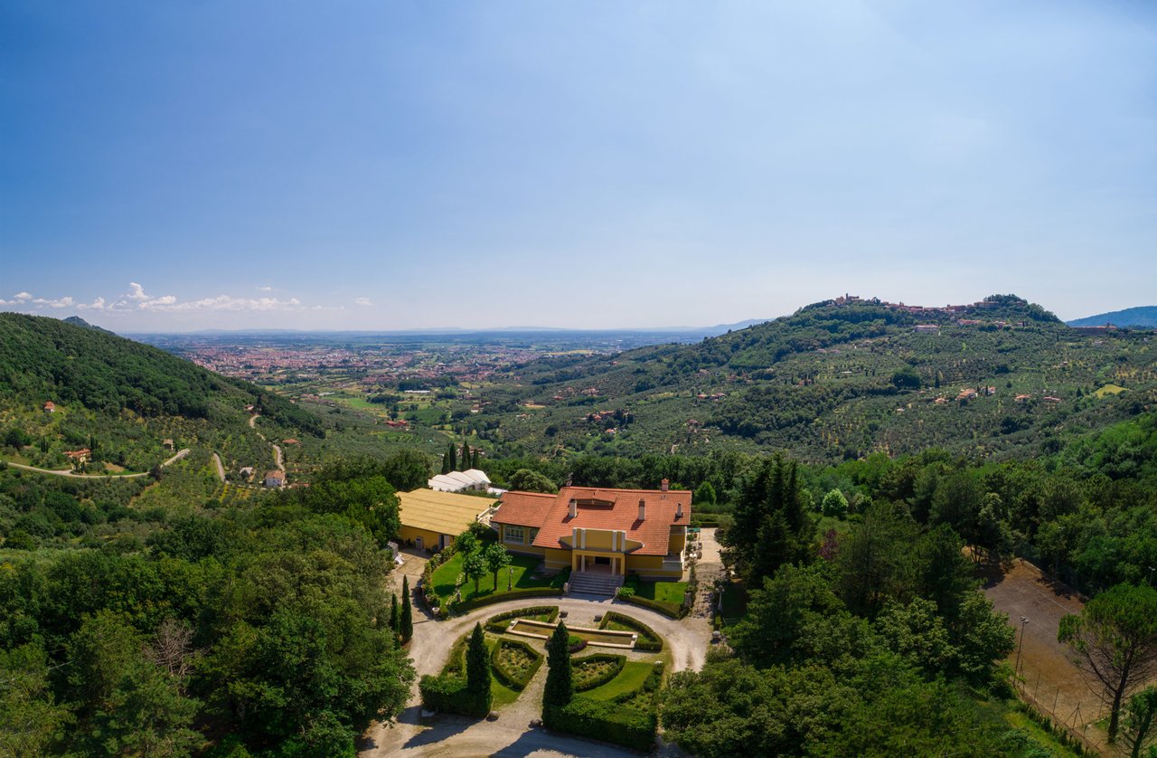 Map of Family Rental Retreat in Tuscany