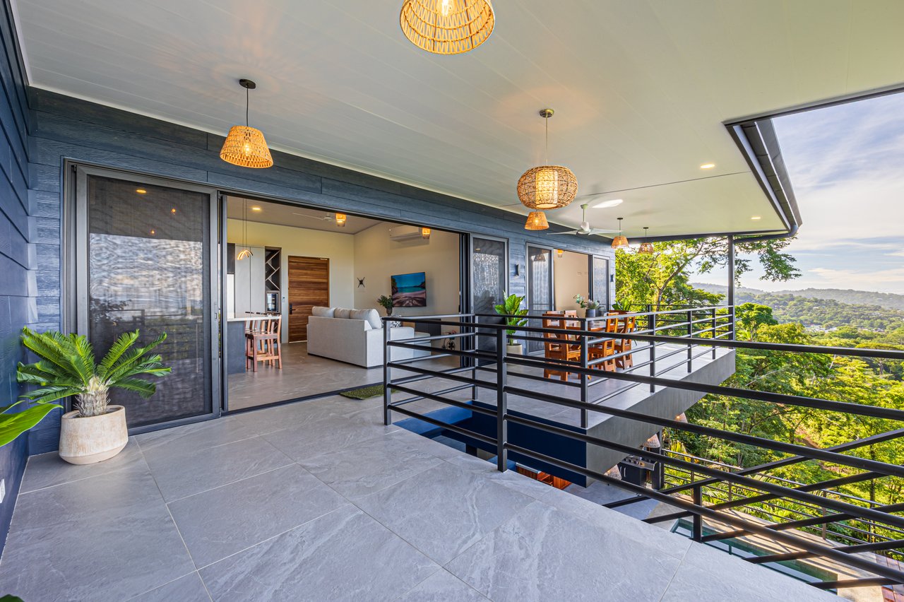 Villa del Altamonte, Best Ocean View Home in the Hills of Uvita.