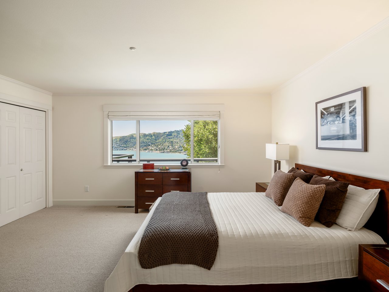 Exceptional Setting with views spanning San Francisco, the Golden Gate Bridge, Sausalito, and across the bay