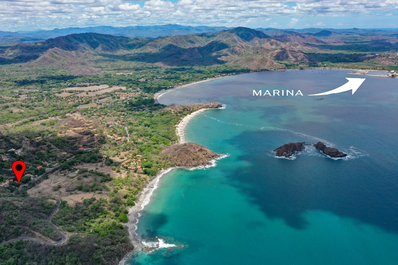 Casa Marazul | Ocean-View 5-Bedroom Home with Guest House & Infinity Pool near Playa Prieta