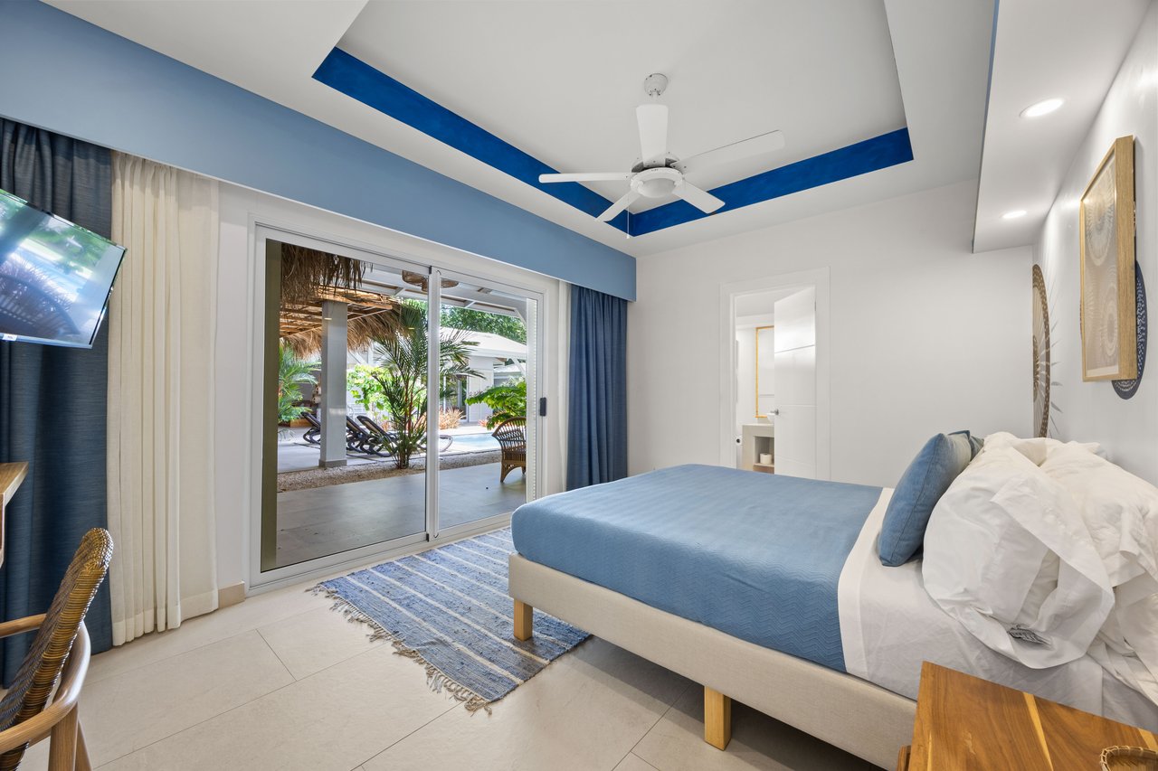Casa Karibe | Vibrant 5-Bedroom Caribbean-Inspired Villa with Pool in Gated Tamarindo Community