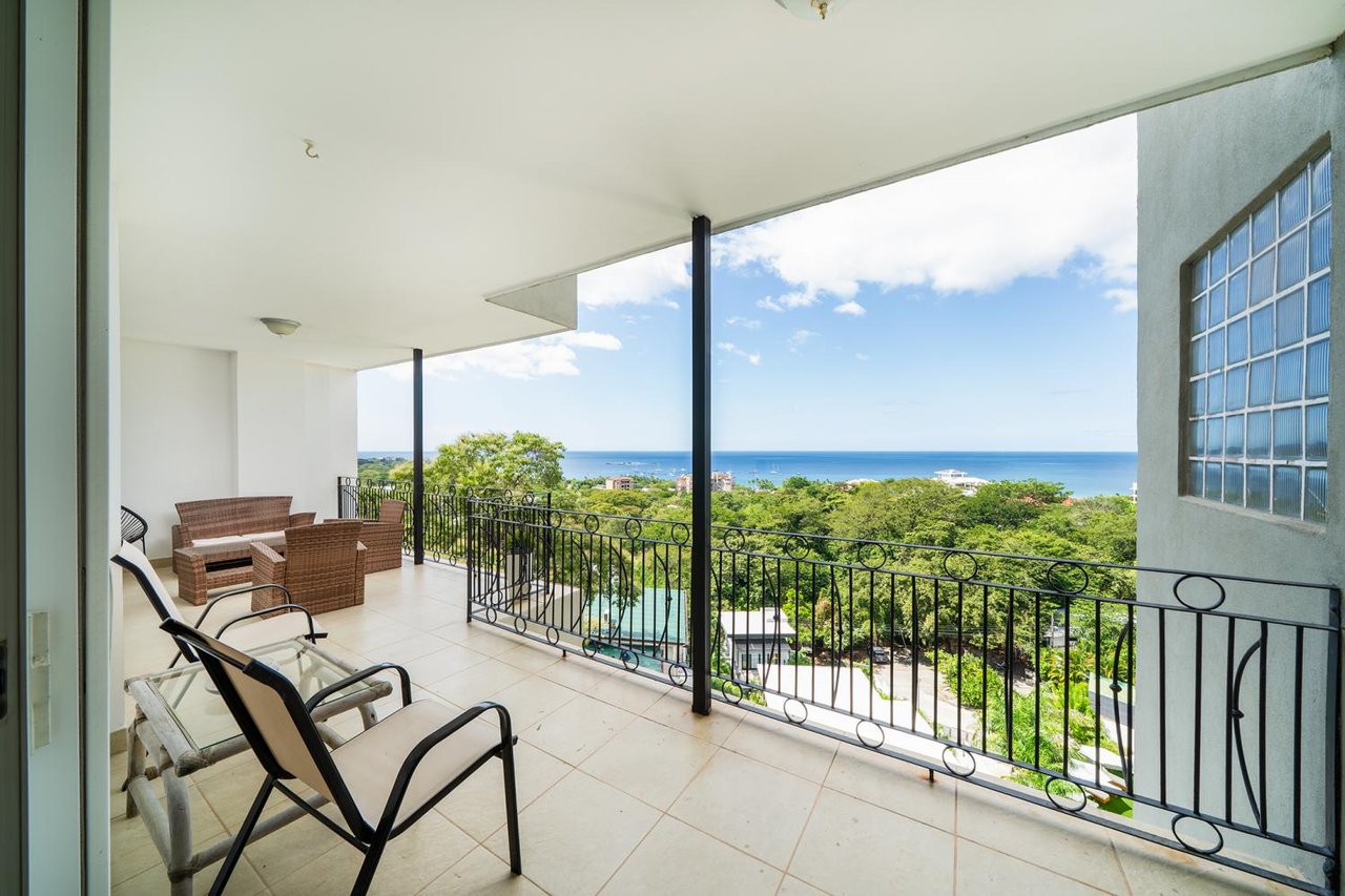 Gran Mirador #3 | Ocean-View 2-Bedroom Condo with Private Elevator | Tamarindo