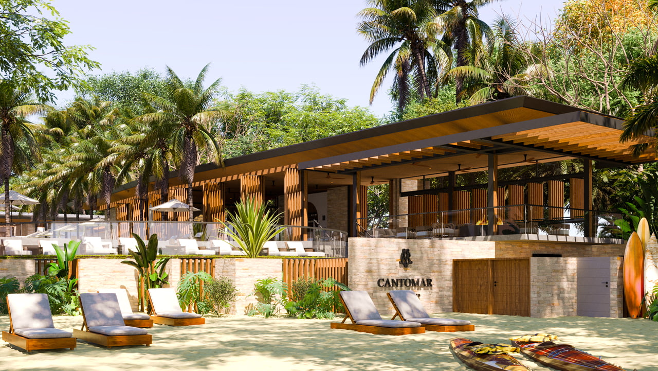 Ocean View Residence #7 at Cantomar Ocean Club | Near the Coast Home Construction Site For Sale in Playa Flamingo