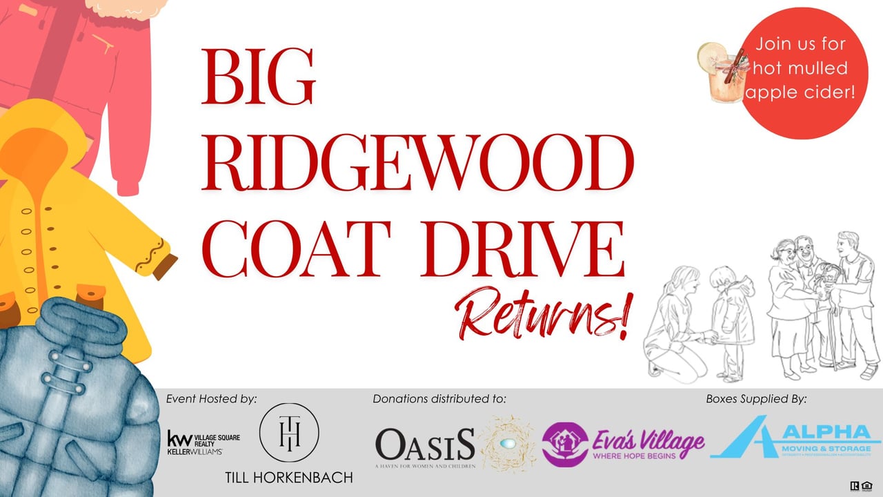 BIG Ridgewood Coat Drive Hosted by Till Horkenbach