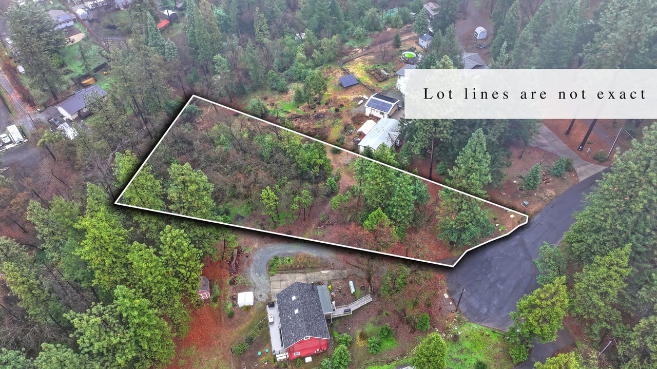 Just Listed!  .94 acres in Foresthill
