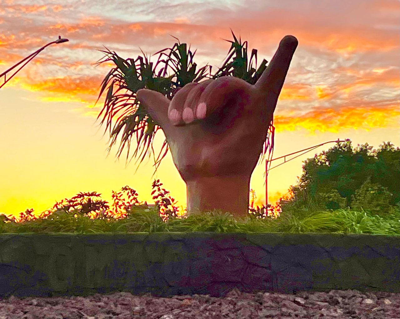 The Shaka Roundabout in Koloa: A New Kauai Landmark