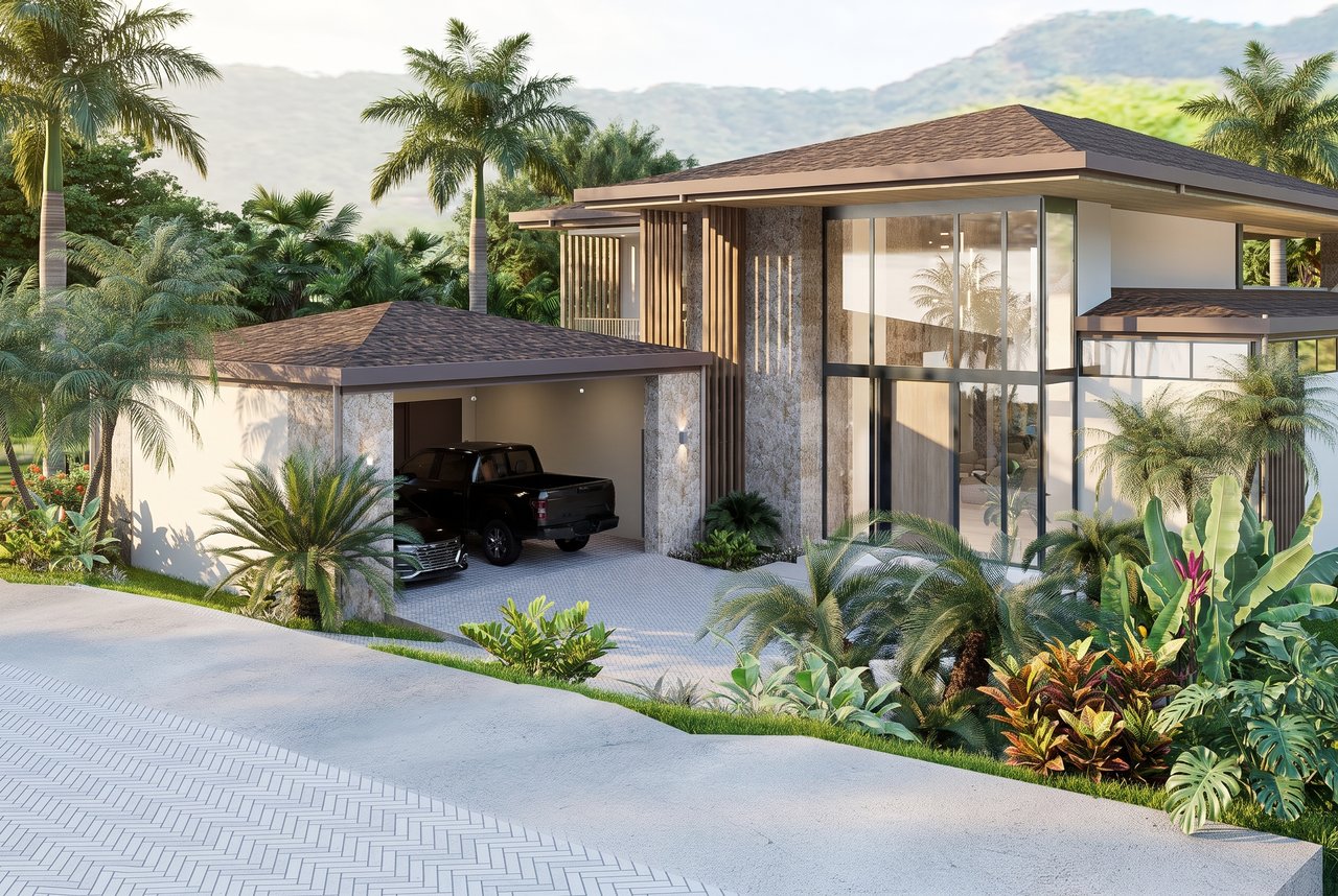 Villa Akari | Contemporary Golf Course Home in Reserva Conchal