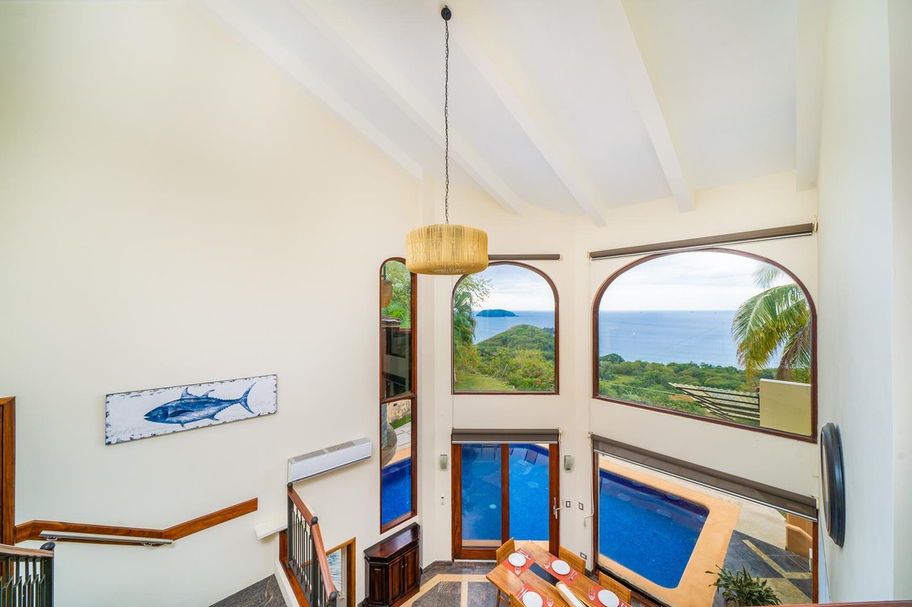 Casa Nikita | 4-Bedroom Ocean View Villa with Pool Near Potrero Beach