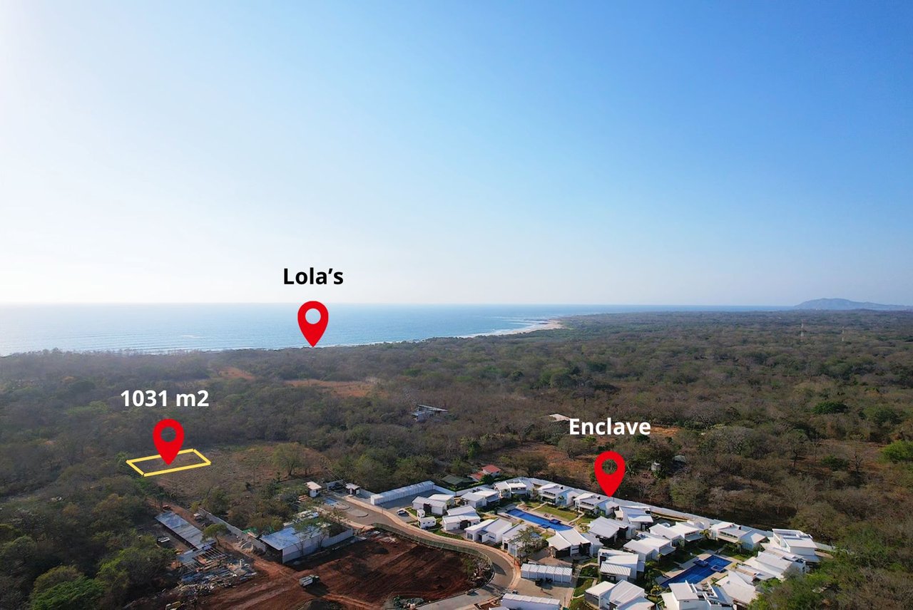 PLAYA AVELLANAS LOT FOR SALE 