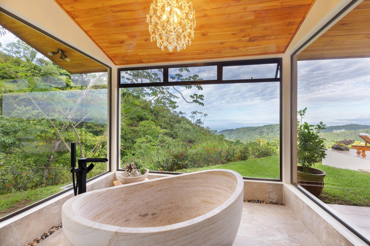 “NESTLED IN” LUXURY HOME AND GUEST HOUSE – A MOUNTAIN SANCTUARY – 3.4 ACRES
